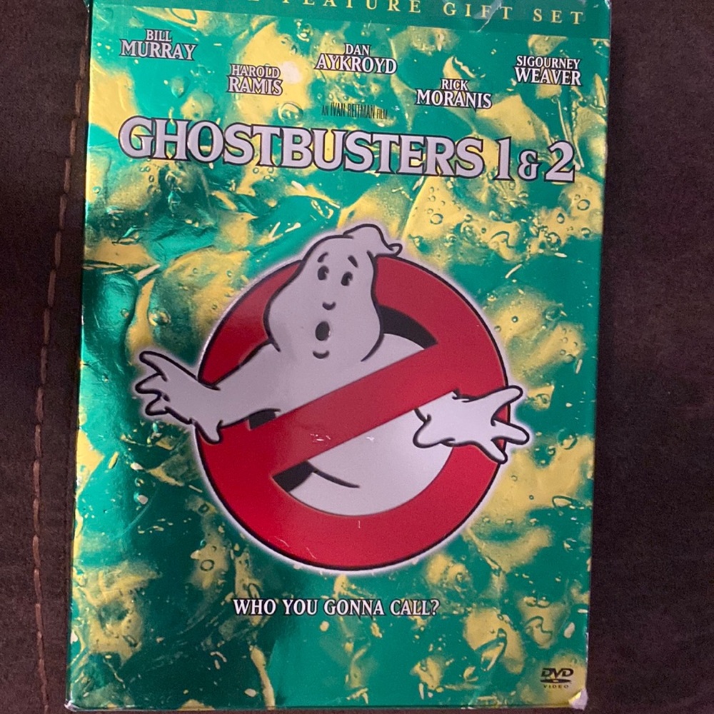 Ghostbusters 1 & 2 DVDs used